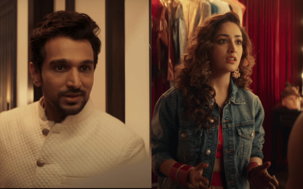 Dhoom Dhaam movie review featuring Yami Gautam Dhar and Pratik Gandhi in an action-packed romantic comedy