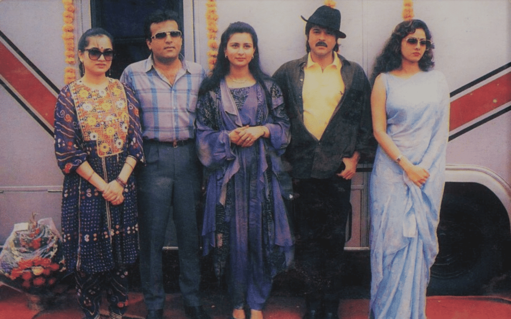 Poonam dhillon, First Vanity van in bollywood