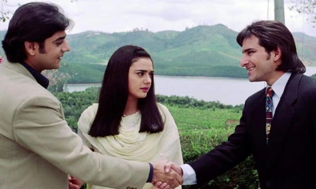 Saif Ali Khan and Preita Zinta in Kya Kehna