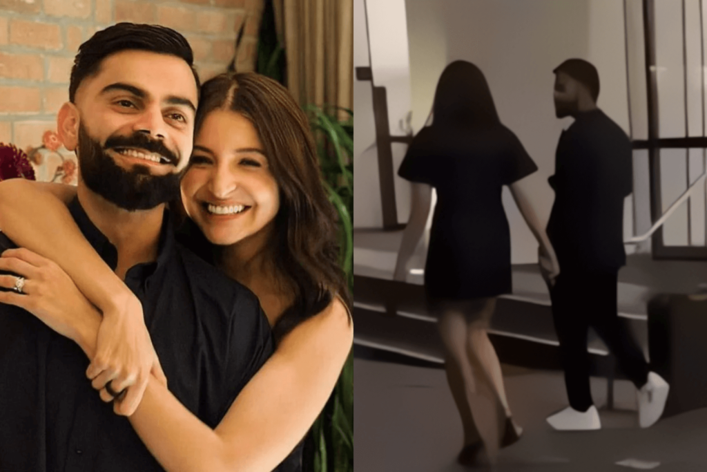 Virat Kohli and Anushka Sharma New Year 2025