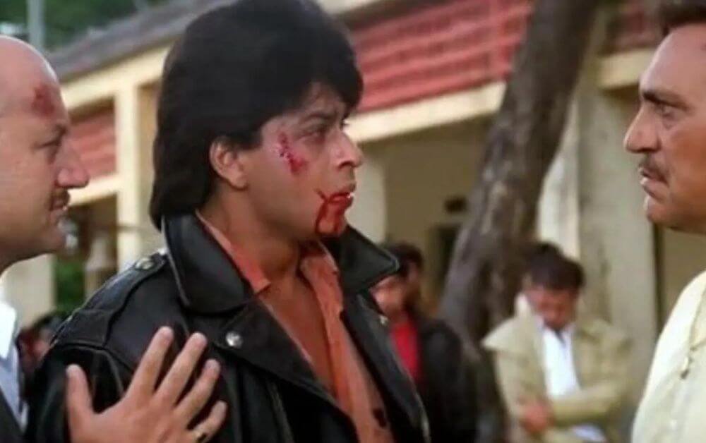 fight scene in DDLJ